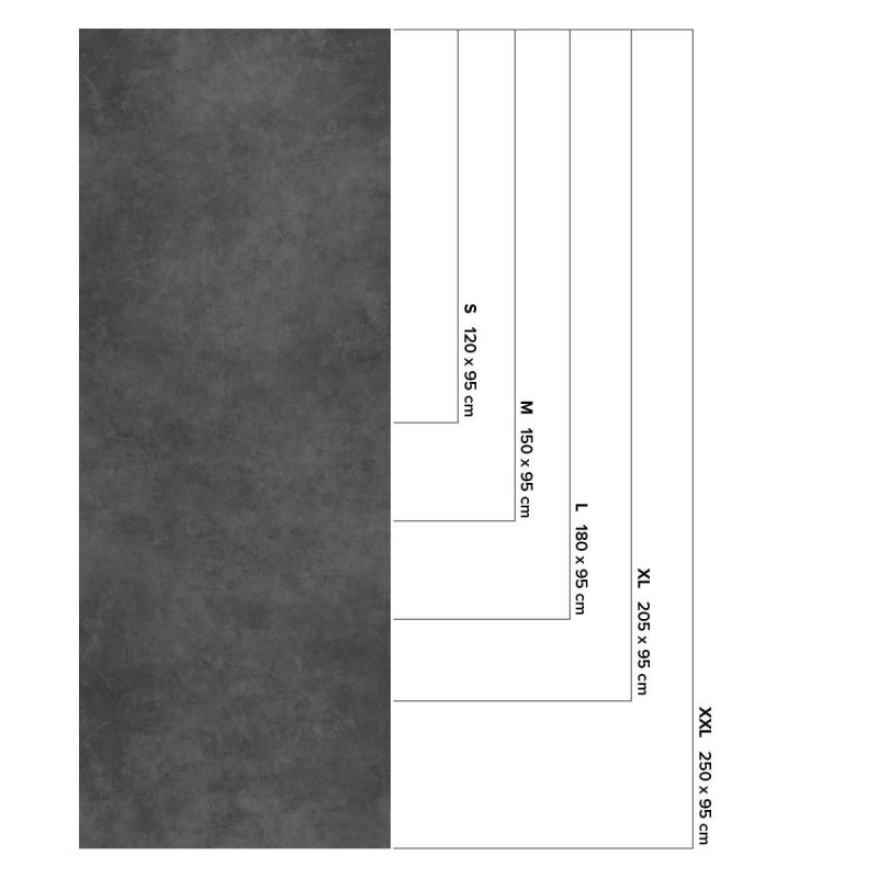 Hormigón gris oscuro - Vinilo lavable autoadhesivo para muebles, suelos y  paredes