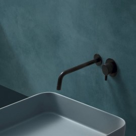 Hormigón turquesa oscuro - Vinilo lavable autoadhesivo para muebles, suelos  y paredes