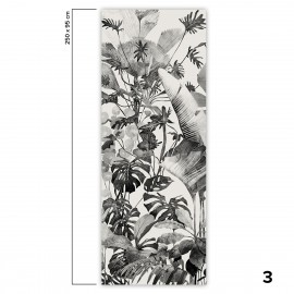 Tropicalia - Papel de pared autoadhesivo ecológico sin PVC