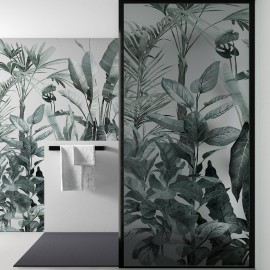 Tropicalia - Mural Vinilo translúcido para cristales y ventanas