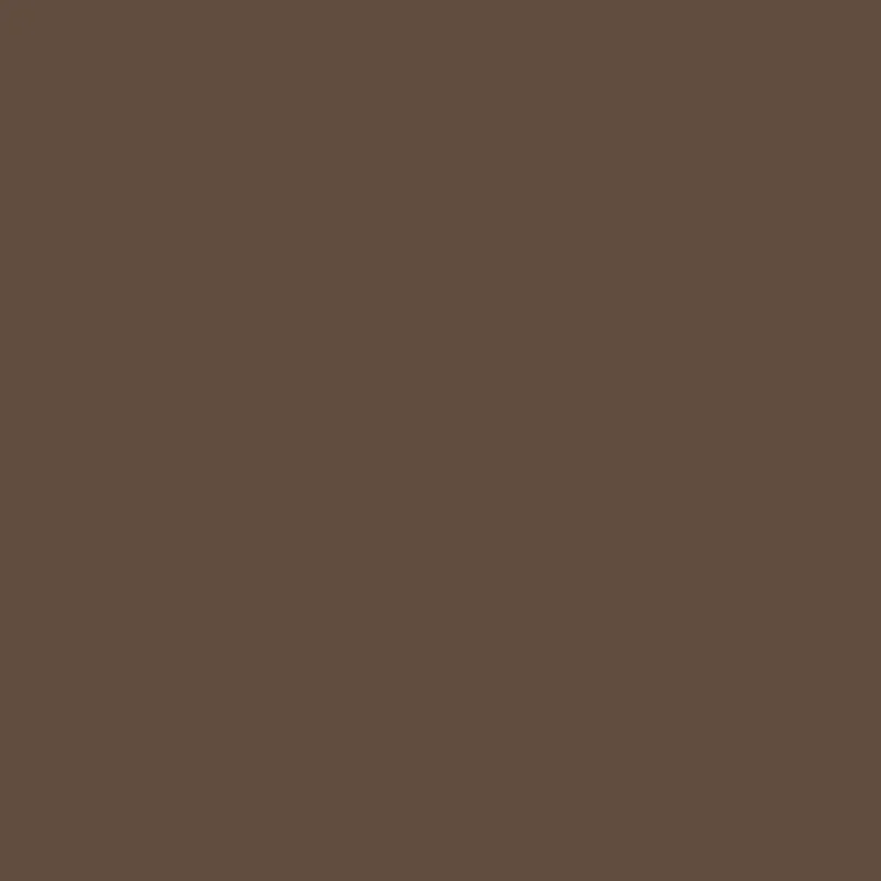 Washable Umber Brown vinyl for covering kitchen or bathroom furniture, opaque. Fireproof, adhesive, antibacterial. Outdoor.