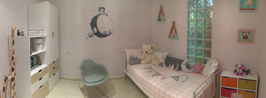 Antes y después: decorar habitaciones infantiles con vinilo