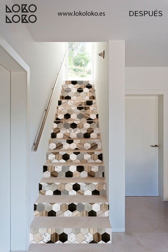 10 ideas de Vinilo escalera  decoración de unas, disenos de unas, escalera